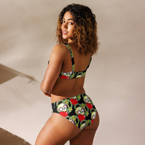 CSkull Recycled high-waisted bikini