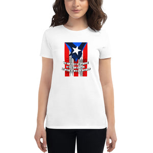 Women's short sleeve PRFlag t-shirt