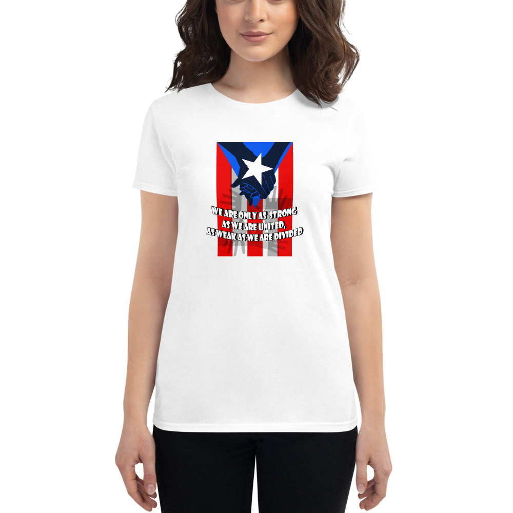 Women's short sleeve PRFlag t-shirt