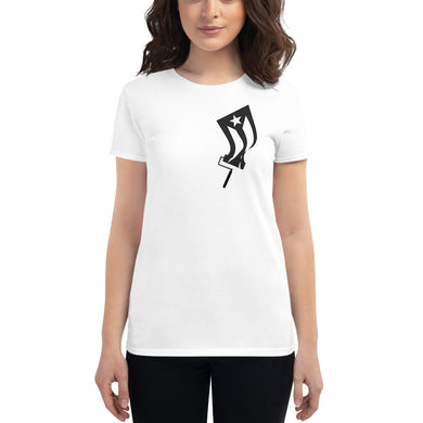 PaintFlag B&W Women's  t-shirt