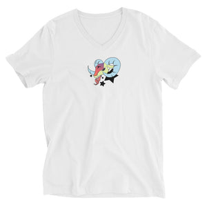 ARIES Woman Unisex Short Sleeve V-Neck