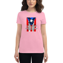 Women's short sleeve PRFlag t-shirt