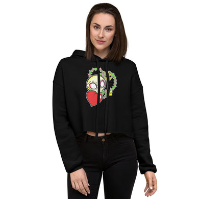 Crop Hoodie CandySkull