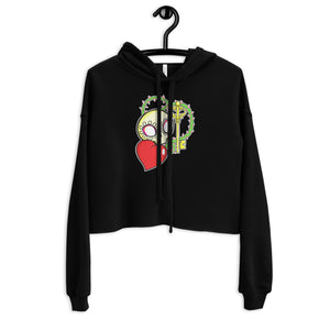 Crop Hoodie CandySkull